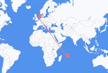 Flyrejser fra Rodrigues, Mauritius til Amsterdam, Holland