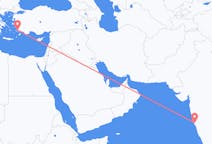 出发地 印度出发地 果阿目的地 土耳其哈利卡那索斯的航班