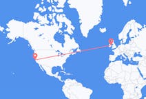 Flyrejser fra San Francisco, USA til Dublin, Irland