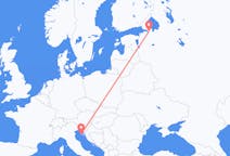 Flights from Saint Petersburg, Russia to Pula, Croatia
