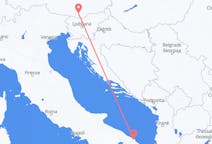 Flights from Brindisi, Italy to Klagenfurt, Austria