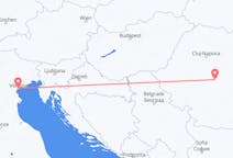 Flyrejser fra Sibiu, Rumænien til Venedig, Italien