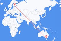 Flights from Melbourne, Australia to Savonlinna, Finland