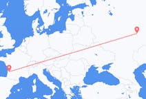Fly fra Uljanovsk til Bordeaux