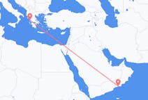 Flyg från Salalah, Oman till Preveza, Grekland