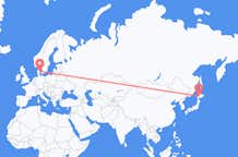 Flights from Sapporo to Aarhus