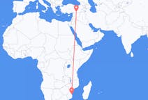 Flyreiser fra Vilankulo, Mosambik til Sanliurfa, Tyrkia