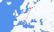 Flights from Palermo to Tartu