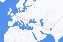Flights from Quetta, Pakistan to Birmingham, England