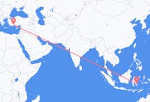 Flyrejser fra Kendari, Indonesien til Antalya, Tyrkiet