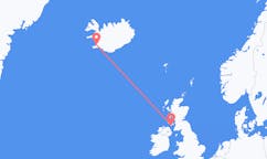 Vols de Campbeltown, le Royaume-Uni à Reykjavik, Islande