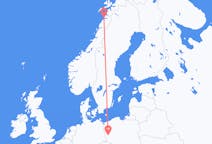 Flug frá Bodø til Zielona Góra