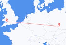 Flyrejser fra Katowice, Polen til Cardiff, Wales