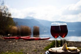 Castel Gandolfo Kayak Tour with Wine and Food Tasting
