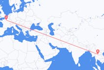 Flyreiser fra Nan-provinsen, Thailand til Paris, Frankrike