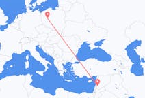 Flyrejser fra Damaskus til Poznan
