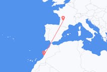 Flyg från Agadir till Bergerac