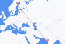 出发地 印度出发地 孟买目的地 瑞典于默奥的航班