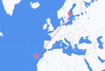 Flights from Valverde, Spain to Stockholm, Sweden