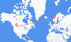 美国出发地 卡利斯佩尔飞往美国目的地 特隆赫姆的航班