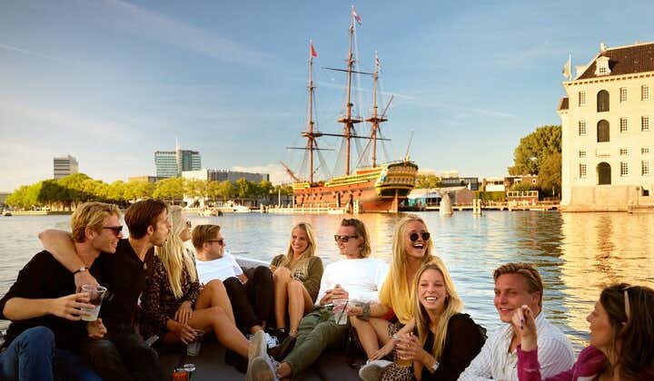 Crociera all-inclusive sui canali di Amsterdam del Capitano Jack