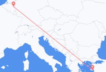 Fly fra Maastricht til Mytilene