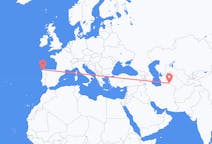 Flights from Ashgabat to La Coruña