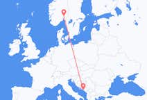 Flyreiser fra Dubrovnik, Kroatia, til Oslo, Kroatia