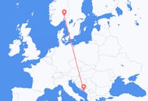 Flights from Dubrovnik, Croatia to Oslo, Norway