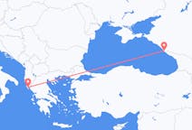 Fly fra Sochi til Korfu