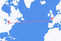 Flights from London, Canada to Nantes, France