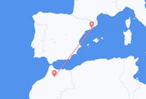 出发地 摩洛哥出发地 非斯目的地 西班牙巴塞罗那的航班