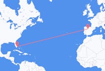 Flyrejser fra Fort Lauderdale, USA til Valladolid, Spanien