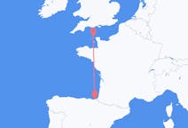 Fly fra Alderney til San Sebastián