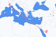 Flights from Medina to Nice
