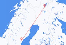 Fly fra Kramfors Municipality til Ivalo