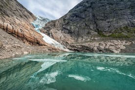 Excursion sur la côte d'Olden : glacier de Briksdal