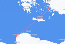 出发地 利比亚出发地 班加西目的地 希腊卡林诺斯岛的航班