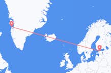 Flights from Aasiaat to Tallinn