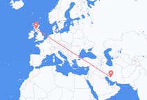 Flyrejser fra Shiraz, Iran til Glasgow, Skotland