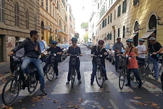 Visite en vélo électrique du centre historique de Rome (minimum 4 personnes)