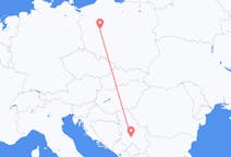 Flyg från Kraljevo till Poznań
