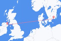 Flights from Belfast, the United Kingdom to Ronneby, Sweden