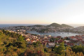 Smågruppsvandring i solnedgången i Dubrovnik