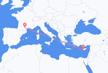 Vluchten van Paphos naar Castres