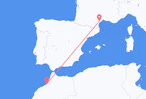 Vluchten van Rabat naar Béziers