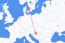 Flyg från Banja Luka till Köpenhamn