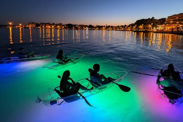 Transparente Kayak Glow Tour in Split