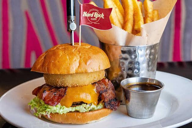 Hard Rock Cafe Amsterdam with Set Lunch or Dinner
