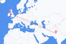 Flug frá Bahawalpur, Pakistan til Belfast, Norður-Írlandi